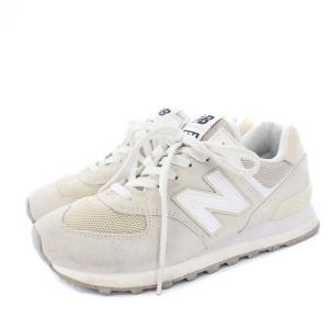 New Balance 23AW U574FOG スニーカー スエード US5.5 ベージュ