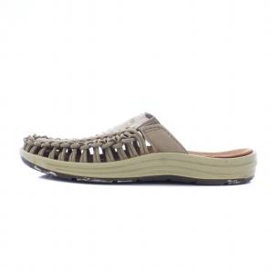 KEEN UNEEK 2 SLIDE ユニーク 2 スライド サンダル フラット US8 25cm ベージュ 1026024