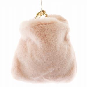 CELFORD 22AW ポイントチェーンファーバッグ ハンドバッグ ピンク CWGB224510 /AN38 OF