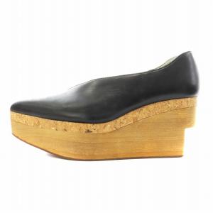 Ameri VINTAGE パンプス ポインテッドトゥ プラットフォーム 厚底 L 24.5cm 25.0cm 黒 ブラック