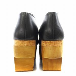 Ameri VINTAGE パンプス ポインテッドトゥ プラットフォーム 厚底 L 24.5cm 25.0cm 黒 ブラック