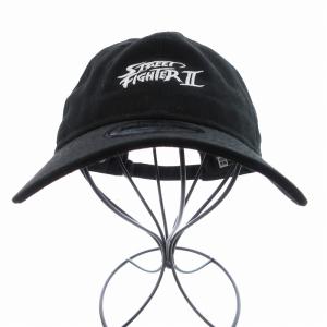 NEW ERA 9TWENTY ストリートファイター アジャスタブル キャップ 野球帽 帽子 黒 ブラック SH OF