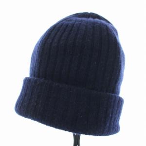 エブリデイアイライク EVERYDAY I LIKE. ニットキャップ ワッチキャップ ニット帽 ビーニー カシミヤ混 紺