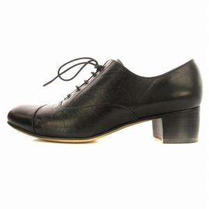 マーガレットハウエルアイデア パンプス チャンキーヒール 24.0
