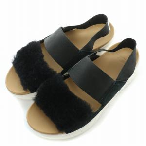 Silverlake 2 シルバーレイク2 サンダル ストラップ 厚底 US7.5 24.5cm 黒 ブラック