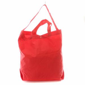 Engineered Garments 2WAY トートバッグ ハンドバッグ ワンショルダーバッグ ナイロン ロゴ 赤 レッド