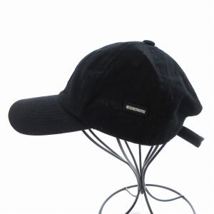 NEIGHBORHOOD NHXLLBEANDAD CAP BLACK キャップ 野球帽 ロゴワッペン 帽子 F 黒 ブラック SH