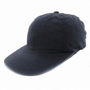 キャップ 野球帽 コットン リネン混 帽子 2 紺 ネイビー /MM OF
