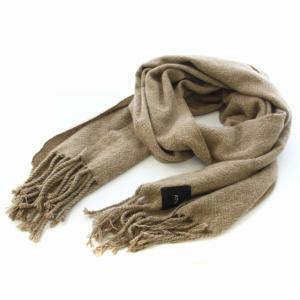 マフラー ストール フリンジ ベージュ /TK OF