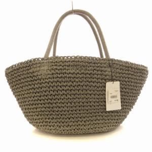 Bilitis dix-sept ans Woven Basket Purse(L) かごバッグ バスケットバッグ トートバッグ 巾着 リボン 鞄