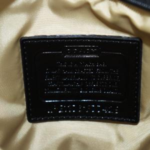 COACH オセロット ショルダーバッグ ヒョウ柄 レオパード ナイロン グレー 黒 ブラック F77429