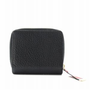 BLUE LABEL CRESTBRIDGE 財布 二つ折り 小銭入れ レザー 黒 ブラック /AN10 OF