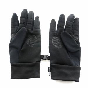 THE NORTH FACE ウィンドストッパーイーチップグローブ Windstopper Etip Glove 手袋 ロゴ XS 黒 ブラック NN62119