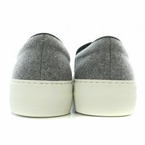 PELLICO SUNNY スリッポンスニーカー シューズ ローカット 厚底 35 22cm グレー PT140001
