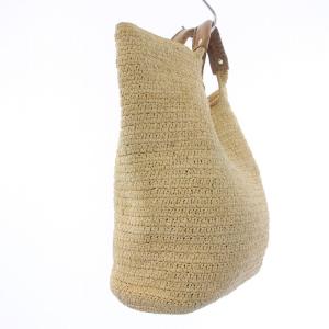 HELEN KAMINSKI ハンドバッグ かごバッグ ラフィア レザー ベージュ /BM H