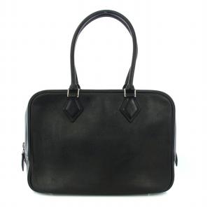 HERMES 2008年 プリュム28 ボストンバッグ L刻印 ブラック