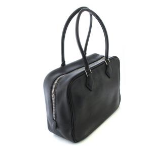 HERMES 2008年 プリュム28 ボストンバッグ L刻印 ブラック