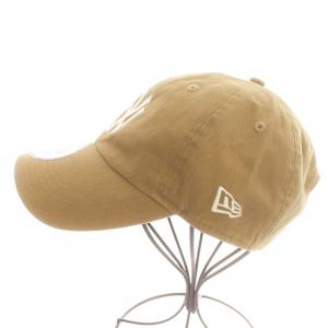 NEW ERA CASUAL CLASSIC ニューヨーク・ヤンキース キャップ 野球帽 帽子 ロゴ 刺繍 コットン ベージュ 208824