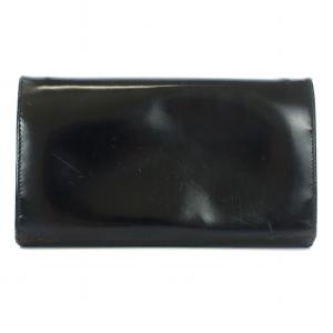 GUCCI 二つ折り 長財布 ウォレット レザー がま口 小銭入れあり 黒 ブラック 035-2888-1906