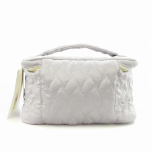 SNIDEL タグ付き ホーム バニティメイクポーチ バニティバック 化粧ポーチ F グレー SHGG224257