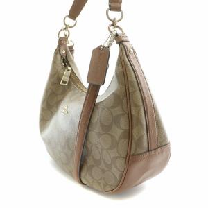 COACH HARLEY EAST WEST HOBO IN SIGNATURE ハーレーイースト 2WAY ワンハンドル ショルダーバッグ