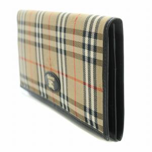 burberrys ヴィンテージ 二つ折り財布 ノバチェック ベージュ