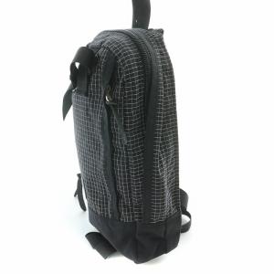 GREGORY ボディバッグ ショルダーバッグ ナイロン チェック柄 ロゴ 黒 ブラック