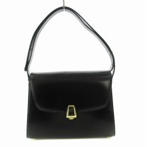 ハンドバッグ フォーマルバッグ ワンハンドル レザー 鞄 黒 ブラック GY18 /MM OF