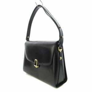 BALLY ハンドバッグ フォーマルバッグ ワンハンドル レザー 鞄 黒 ブラック GY18 /MM OF