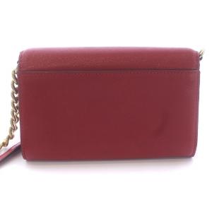 MICHAEL KORS ウォレットバッグ ショルダーバッグ ポシェット 長財布 チェーン 2WAY 赤 レッド /DK GY17