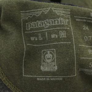 Patagonia パーカー スウェット 39677FA23 プルオーバー 長袖 バックプリント M カーキ