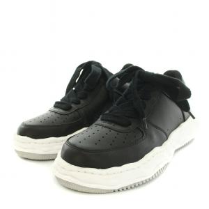 MIHARA YASUHIRO MAISON WAYNE OG SOLE LEATHER LOW