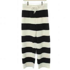 HALLO WEEN 22AW GHOSTボーダーロングパンツ ルームウェア ナイトウェア 部屋着 M