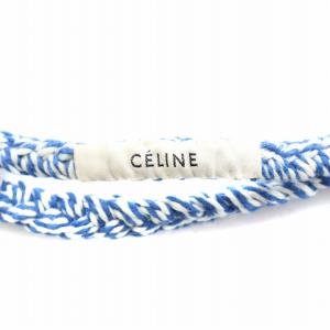 CELINE ノベルティ メッシュバッグ ハンドバッグ 青 ブルー