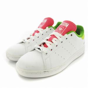 adidas Originals ディズニー STAN SMITH KERMIT スニーカー ローカット プリント 靴 シューズ 23cm US5 白 ホワイト