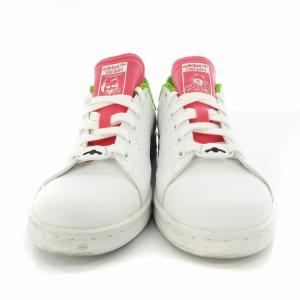 adidas Originals ディズニー STAN SMITH KERMIT スニーカー ローカット プリント 靴 シューズ 23cm US5 白 ホワイト