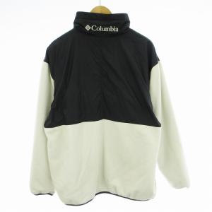Columbia フリースジャケット XL 白 黒