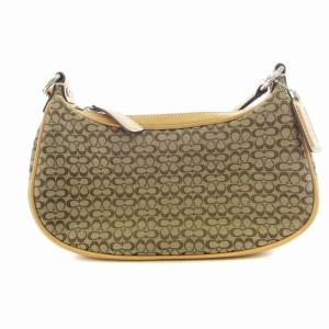 COACH ショルダーバッグ ミニシグネチャー クロスボディ ベージュ 6344
