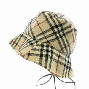 BURBERRY BLUE LABEL バケットハット ノバチェック ベージュ