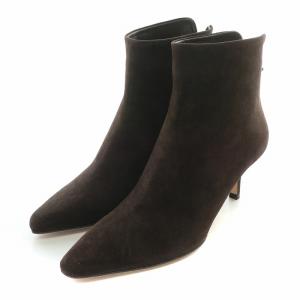 Deuxieme Classe BRENTA SUEDE SHORT BOOTS スエードショートブーツ ポインテッドトゥ ハイヒール