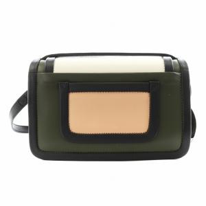 PIERRE HARDY アルファ ハンドバッグ 2way ピンク カーキ ホワイト