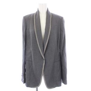 お値下げBRUNELLO CUCINELLI グレー タイトスカート スカート ひざ丈 タイトスカート 38 M チャコールグレー（2024