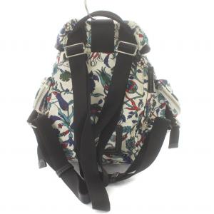 russet リュックサック デイバッグ 花柄 鞄 白