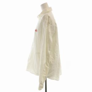 DANTON シャツ ブラウス 長袖 40 白 ホワイト 19AWS002 MA