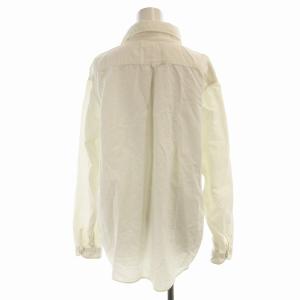 DANTON シャツ ブラウス 長袖 40 白 ホワイト 19AWS002 MA