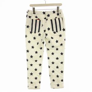 CALLAWAY ゴルフウェア テーパードパンツ 星柄 L 白 ホワイト 2417221809 /EE