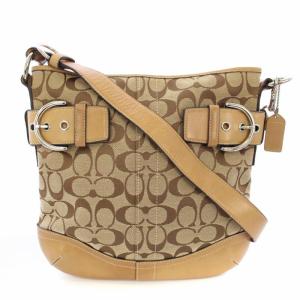 シグネチャー ショルダーバッグ ベージュ 3574 /TK H D