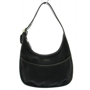 オールドコーチ エルゴ Ergo ワンショルダーバッグ ハンドバッグ ナイロン レザー 黒 ブラック 6203