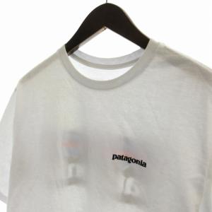 Patagonia REGULAR FIT Tシャツ カットソー ロゴ プリント 半袖 S 白 ホワイト 38504SP20