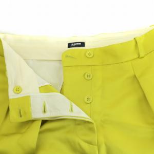 JIL SANDER ハーフパンツ ショート タック 34 ライトグリーン JDE252A /NQ